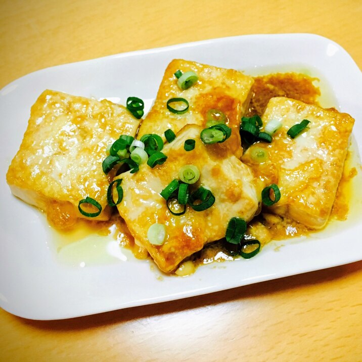 マヨでまろやか♬豆腐の照り焼き